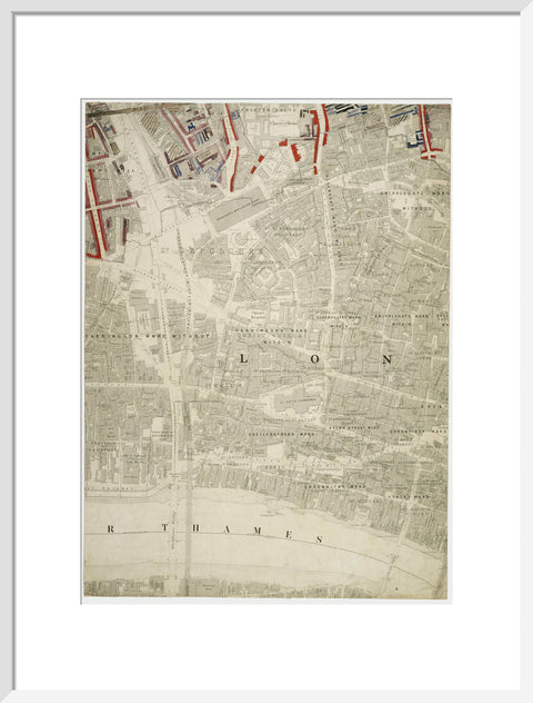 Descriptive map of London Poverty Section 26 1889