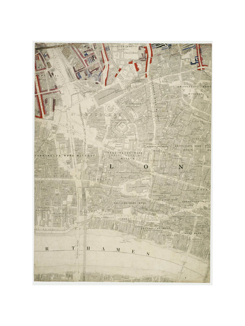 Descriptive map of London Poverty Section 26 1889