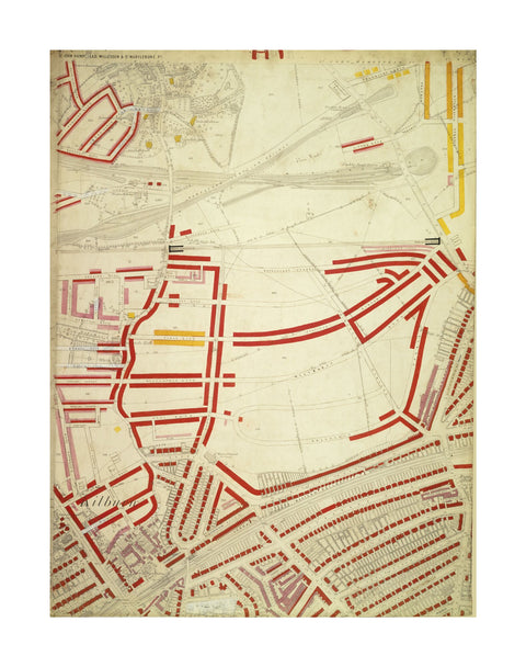 Descriptive map of London Poverty Section 1 1889