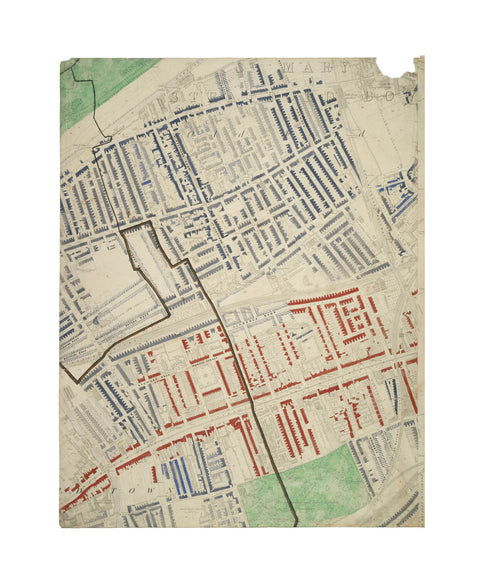 Descriptive map of London Poverty Section 20 1889