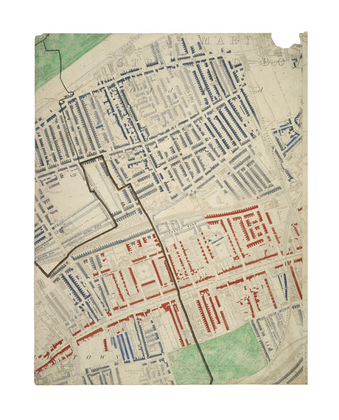 Descriptive map of London Poverty Section 20 1889