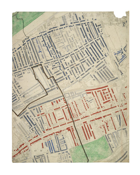 Descriptive map of London Poverty Section 20 1889