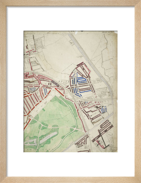 Descriptive map of London Poverty Section 10 1889