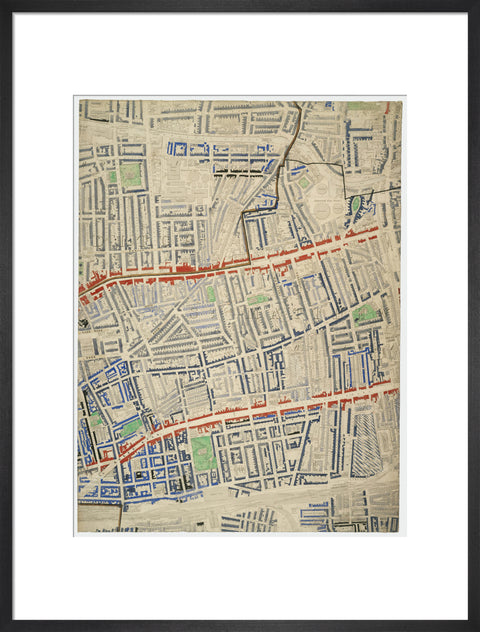 Descriptive map of London Poverty Section 18 1889