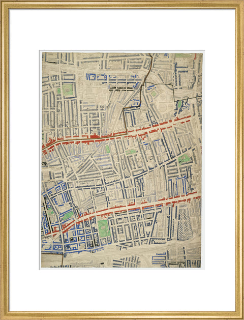 Descriptive map of London Poverty Section 18 1889