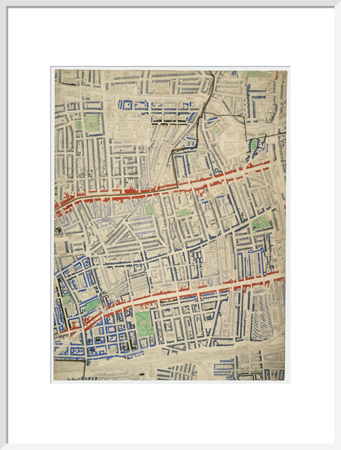 Descriptive map of London Poverty Section 18 1889