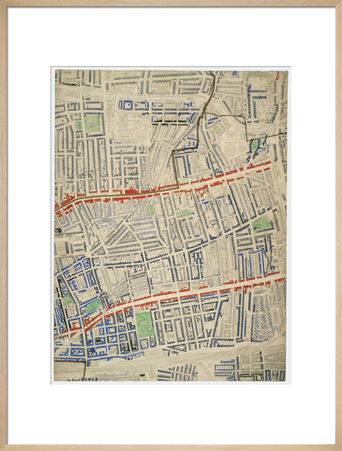 Descriptive map of London Poverty Section 18 1889