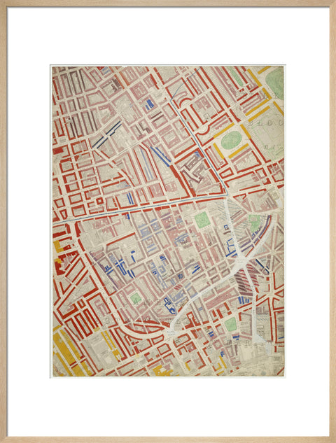 Descriptive map of London Poverty Section 24 1889