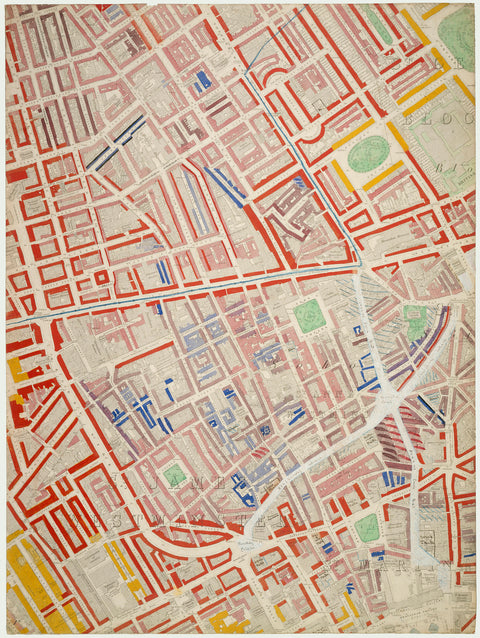 Descriptive map of London Poverty Section 24 1889