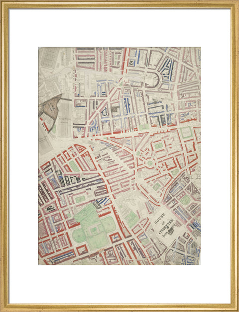 Descriptive map of London Poverty Section 15 1889