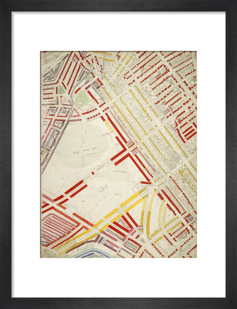 Descriptive map of London Poverty Section 11 1889