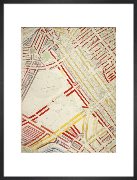 Descriptive map of London Poverty Section 11 1889