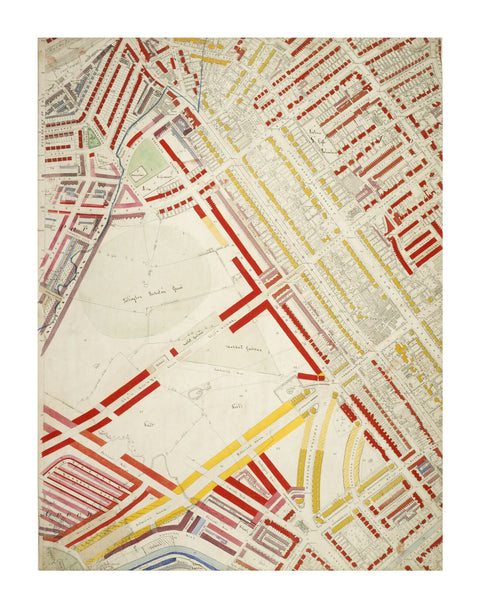 Descriptive map of London Poverty Section 11 1889