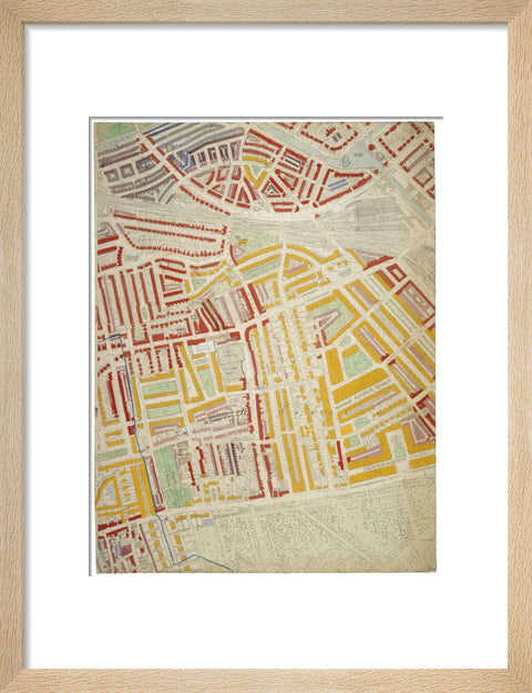Descriptive map of London Poverty Section 21 1889