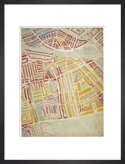 Descriptive map of London Poverty Section 21 1889