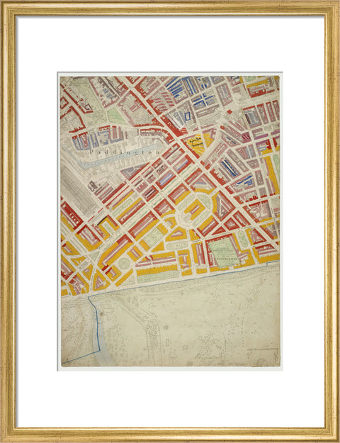 Descriptive map of London Poverty Section 22 1889