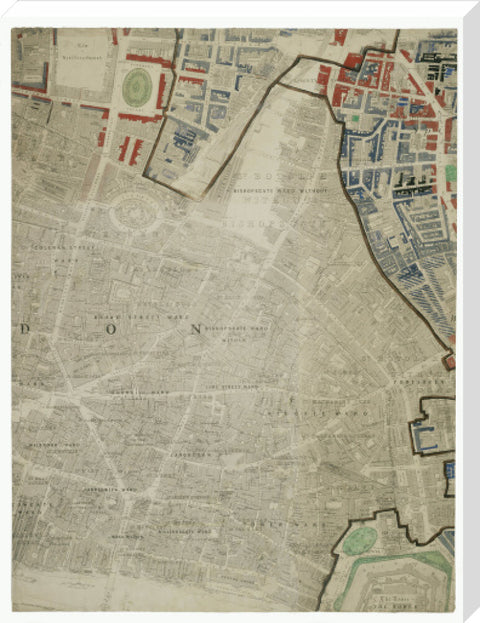 Descriptive map of London Poverty Section 27 1889