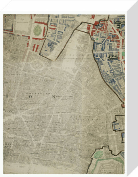 Descriptive map of London Poverty Section 27 1889
