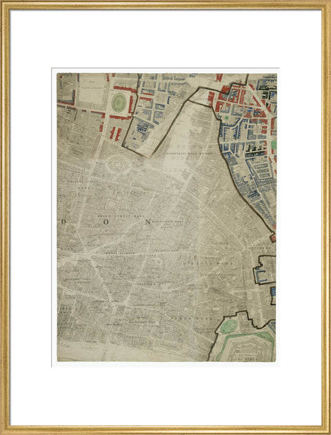 Descriptive map of London Poverty Section 27 1889
