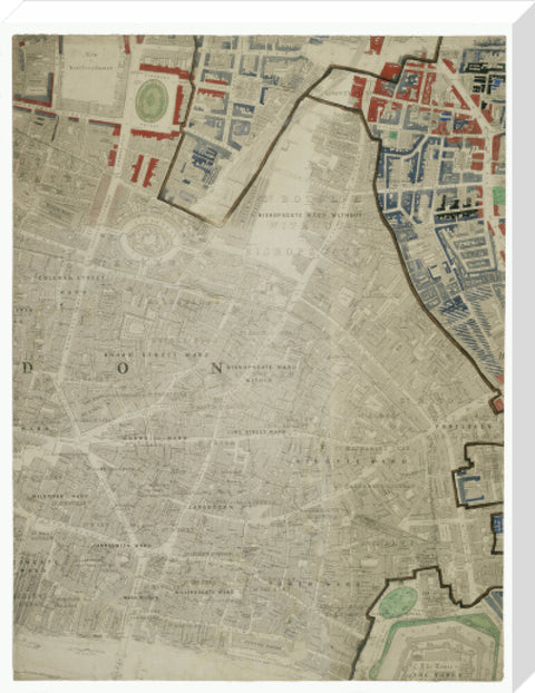Descriptive map of London Poverty Section 27 1889