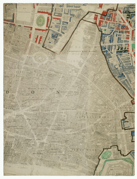 Descriptive map of London Poverty Section 27 1889