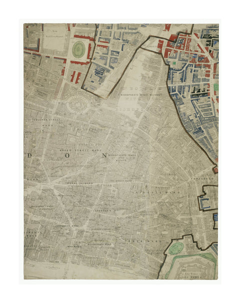 Descriptive map of London Poverty Section 27 1889
