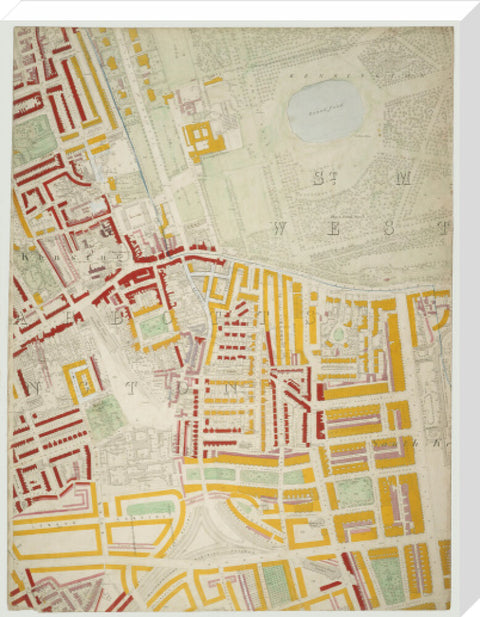 Descriptive map of London Poverty Section 31 1889