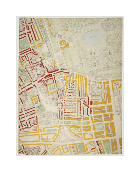 Descriptive map of London Poverty Section 31 1889