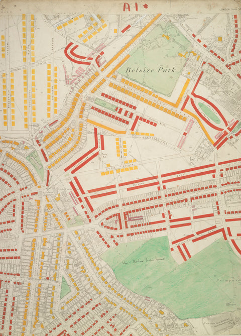 Descriptive map of London Poverty Section 2 1889