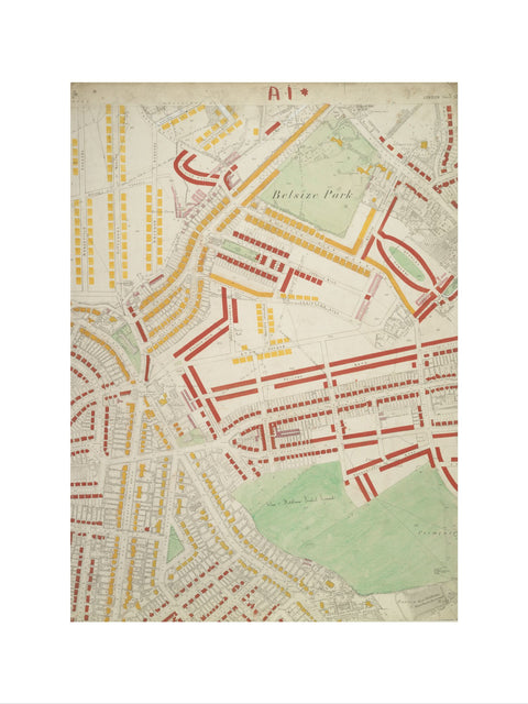Descriptive map of London Poverty Section 2 1889
