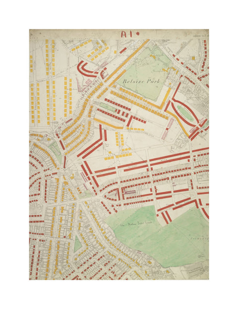 Descriptive map of London Poverty Section 2 1889