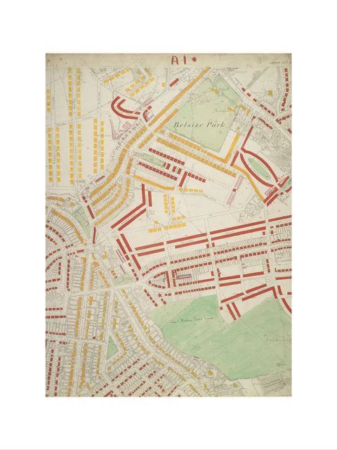 Descriptive map of London Poverty Section 2 1889