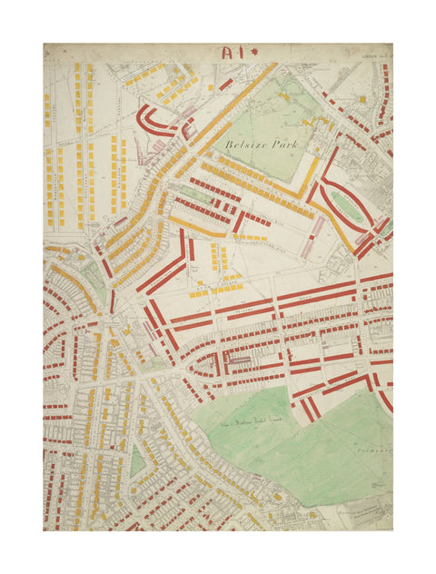 Descriptive map of London Poverty Section 2 1889