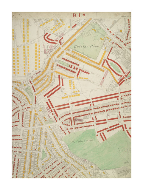 Descriptive map of London Poverty Section 2 1889