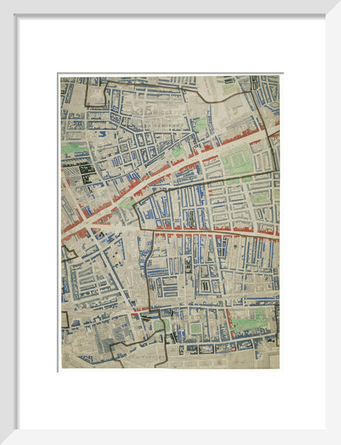 Descriptive map of London Poverty Section 28 1889