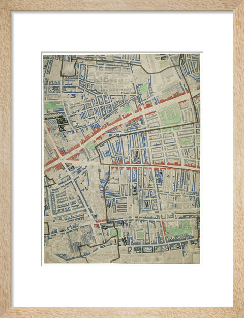 Descriptive map of London Poverty Section 28 1889