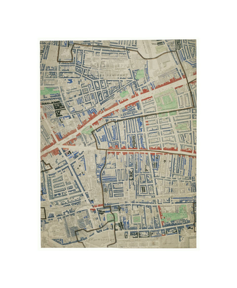 Descriptive map of London Poverty Section 28 1889