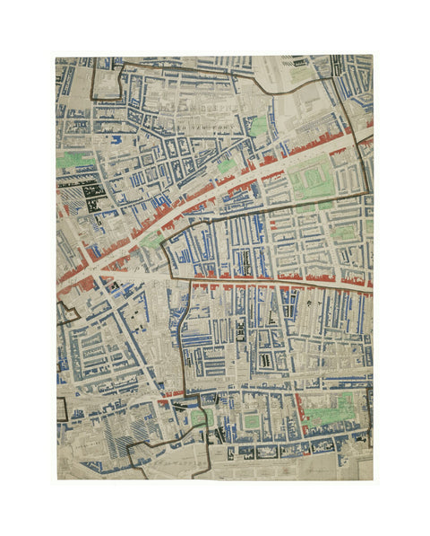 Descriptive map of London Poverty Section 28 1889
