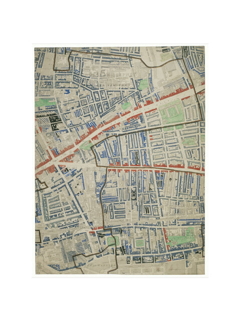 Descriptive map of London Poverty Section 28 1889