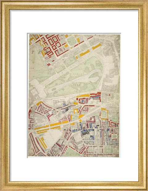 Descriptive map of London Poverty Section 34 1889