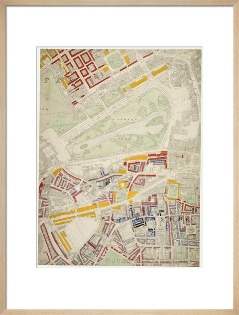 Descriptive map of London Poverty Section 34 1889