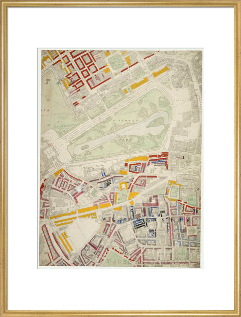 Descriptive map of London Poverty Section 34 1889