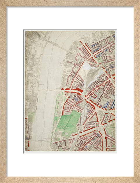 Descriptive map of London Poverty Section 35 1889