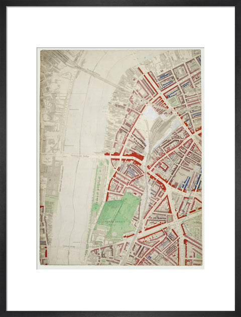 Descriptive map of London Poverty Section 35 1889