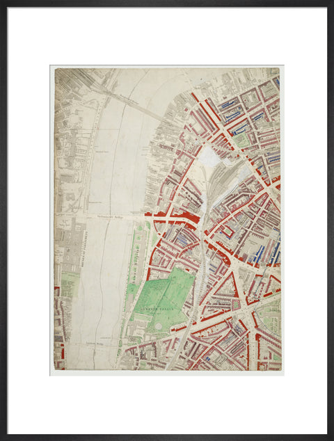 Descriptive map of London Poverty Section 35 1889