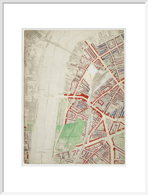 Descriptive map of London Poverty Section 35 1889