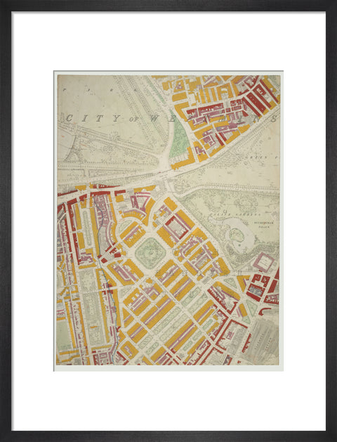 Descriptive map of London Poverty Section 33 1889