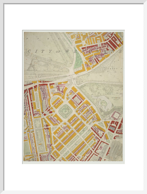 Descriptive map of London Poverty Section 33 1889