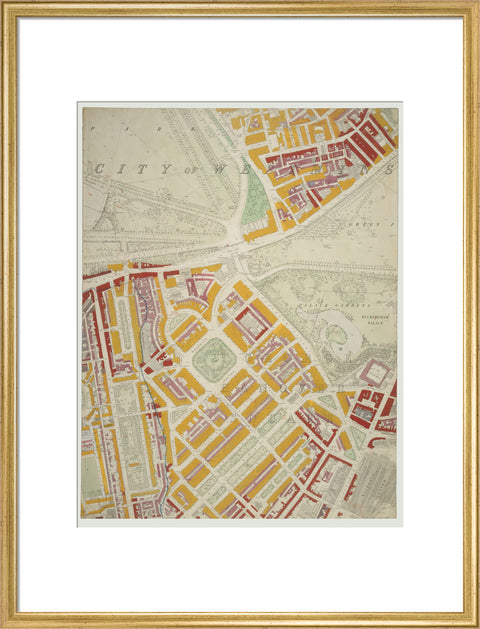 Descriptive map of London Poverty Section 33 1889