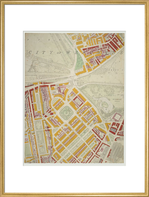 Descriptive map of London Poverty Section 33 1889